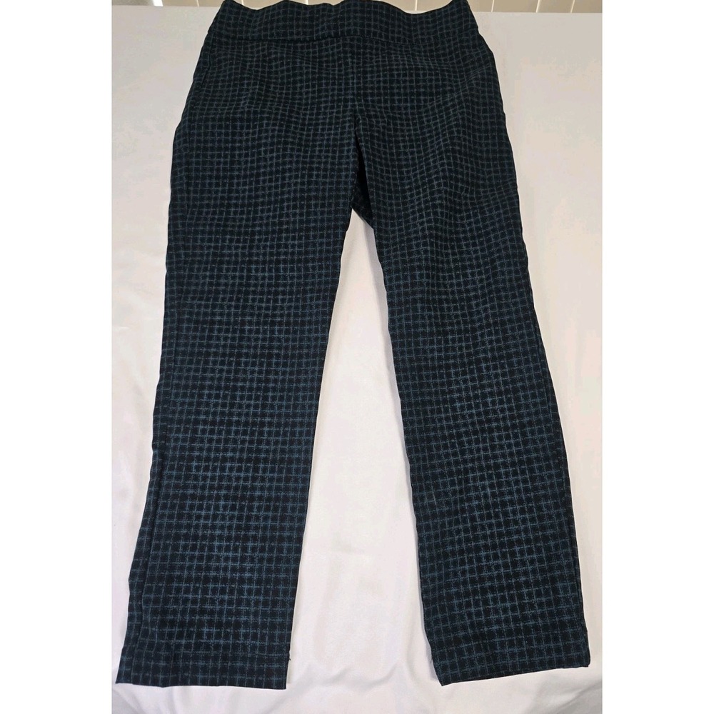 Nue‎ Options Petite Women's Size 8P Leggings Black/ Teal